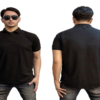 Kaos Polo Pria Hitam Premium