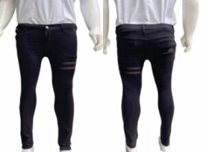 Celana Panjang Pria Hitam Polos Slim Fit Premium